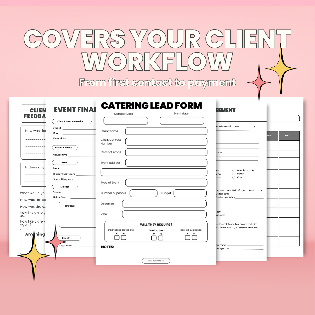 The Booked-Out Caterer Hack Pack