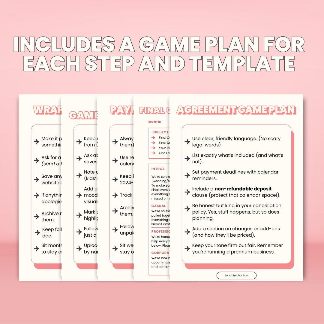 The Booked-Out Caterer Hack Pack