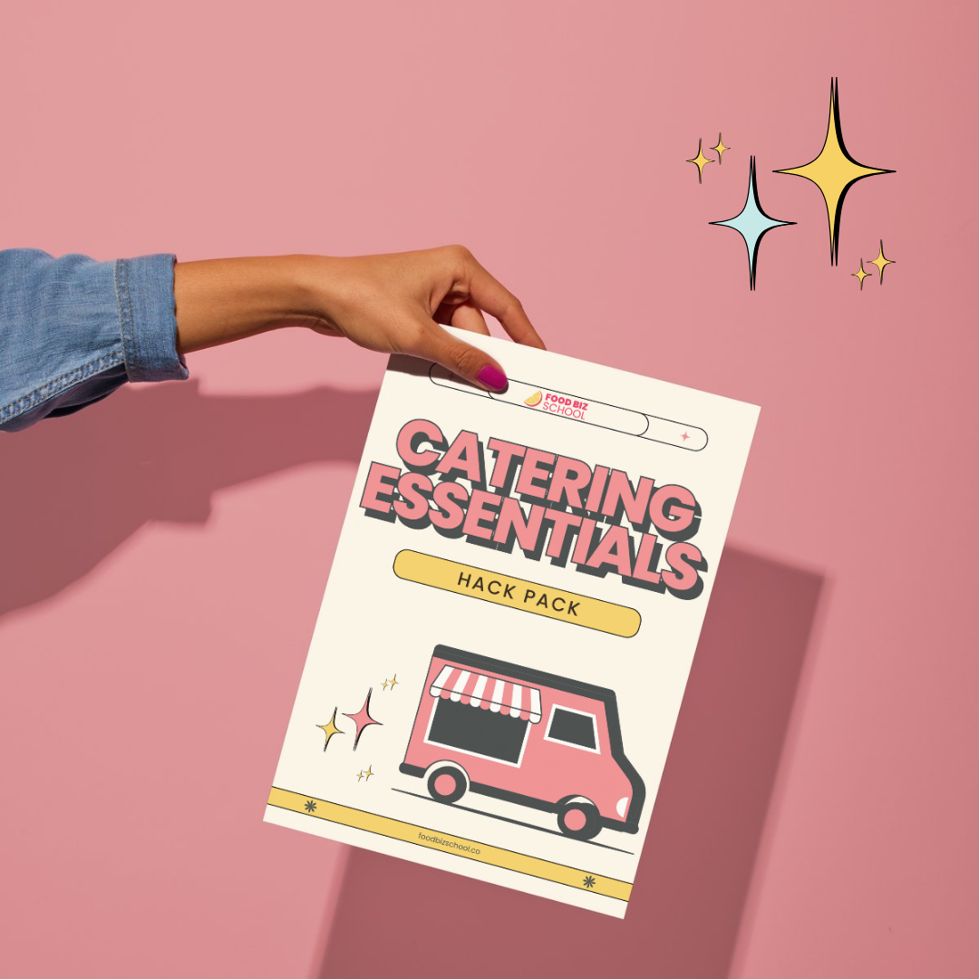 Catering Essentials Hack Pack + Templates Mock-up
