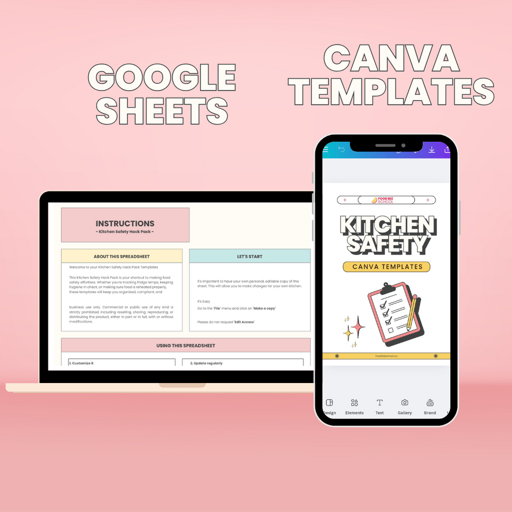 The Food Safety Starter Kit + Templates
