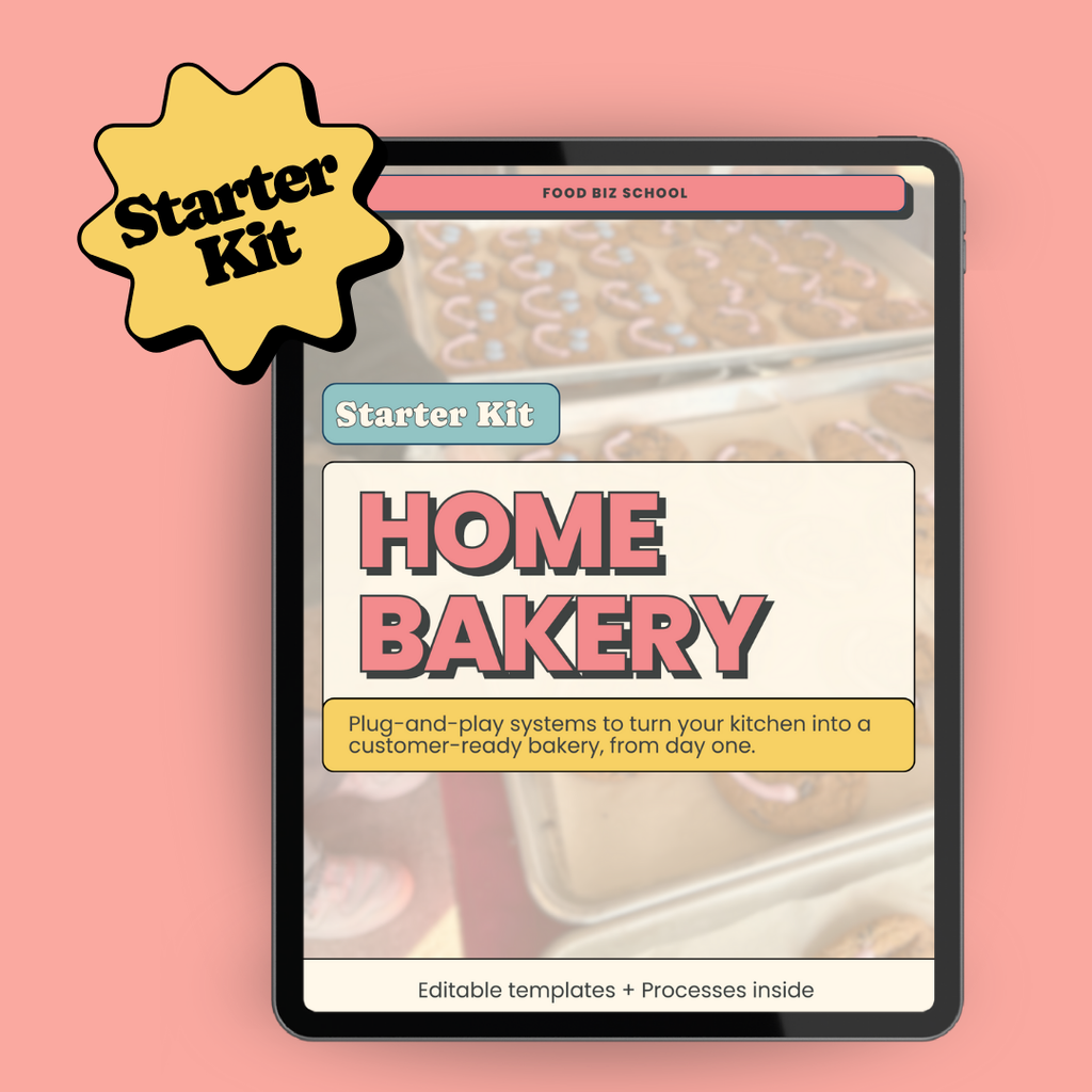 Home Bakery Starter Kit + Templates