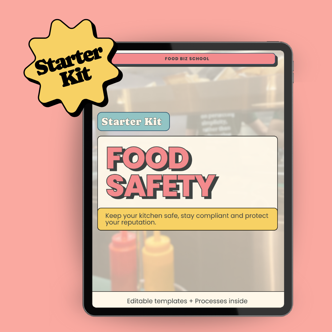 The Food Safety Starter Kit + Templates