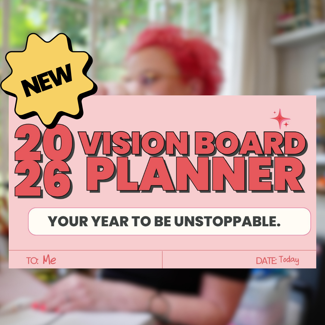 The 2026 Vision Board Planner