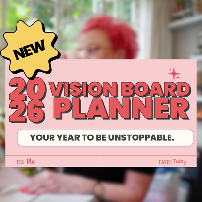 The 2026 Vision Board Planner