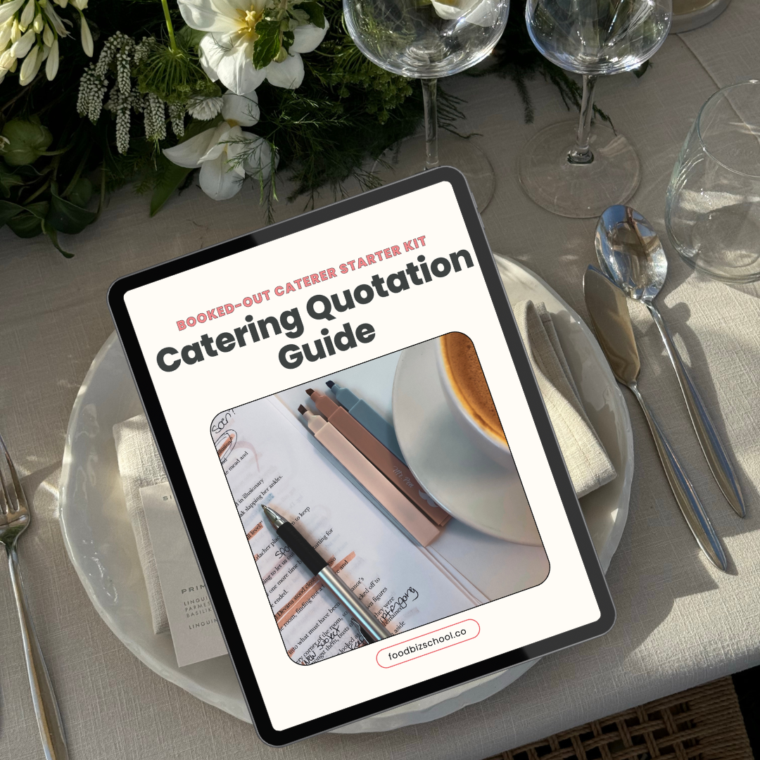 The Booked-Out Caterer Starter Kit + Templates