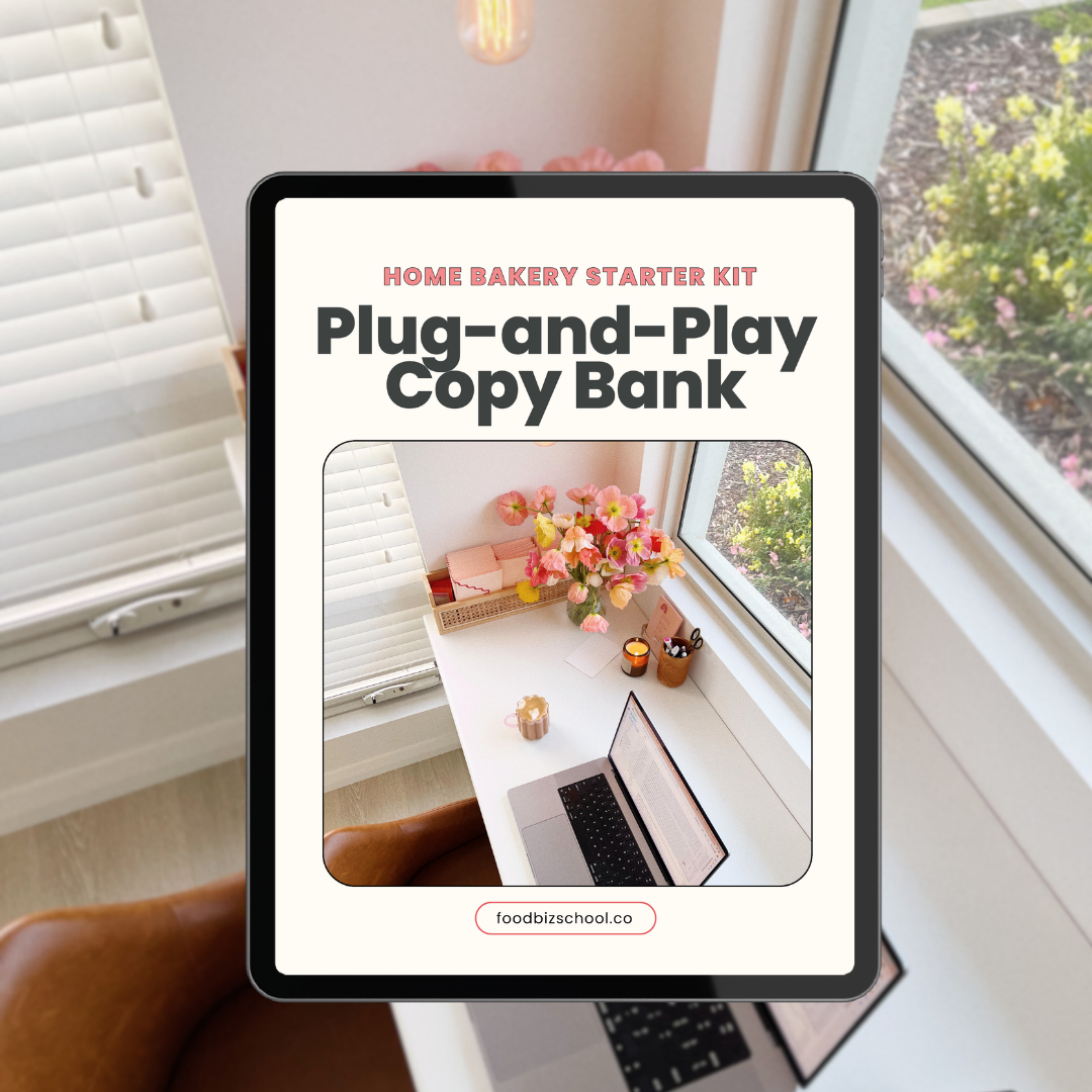 Home Bakery Starter Kit + Templates