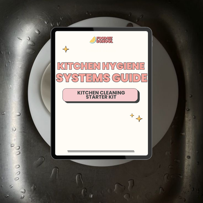 The Kitchen Cleaning Starter Kit + Templates