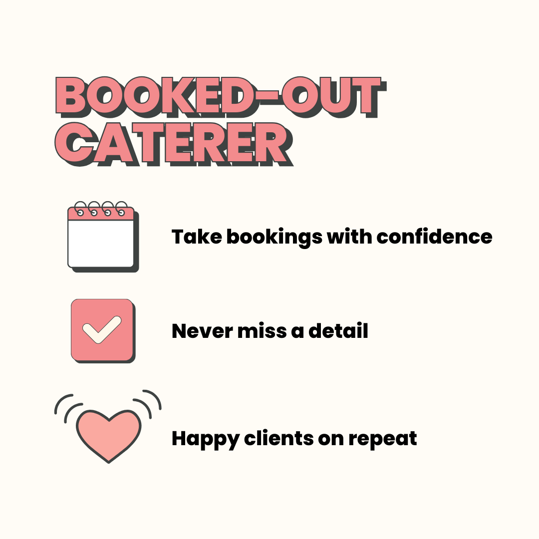 The Booked-Out Caterer Starter Kit + Templates