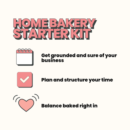 Home Bakery Starter Kit + Templates