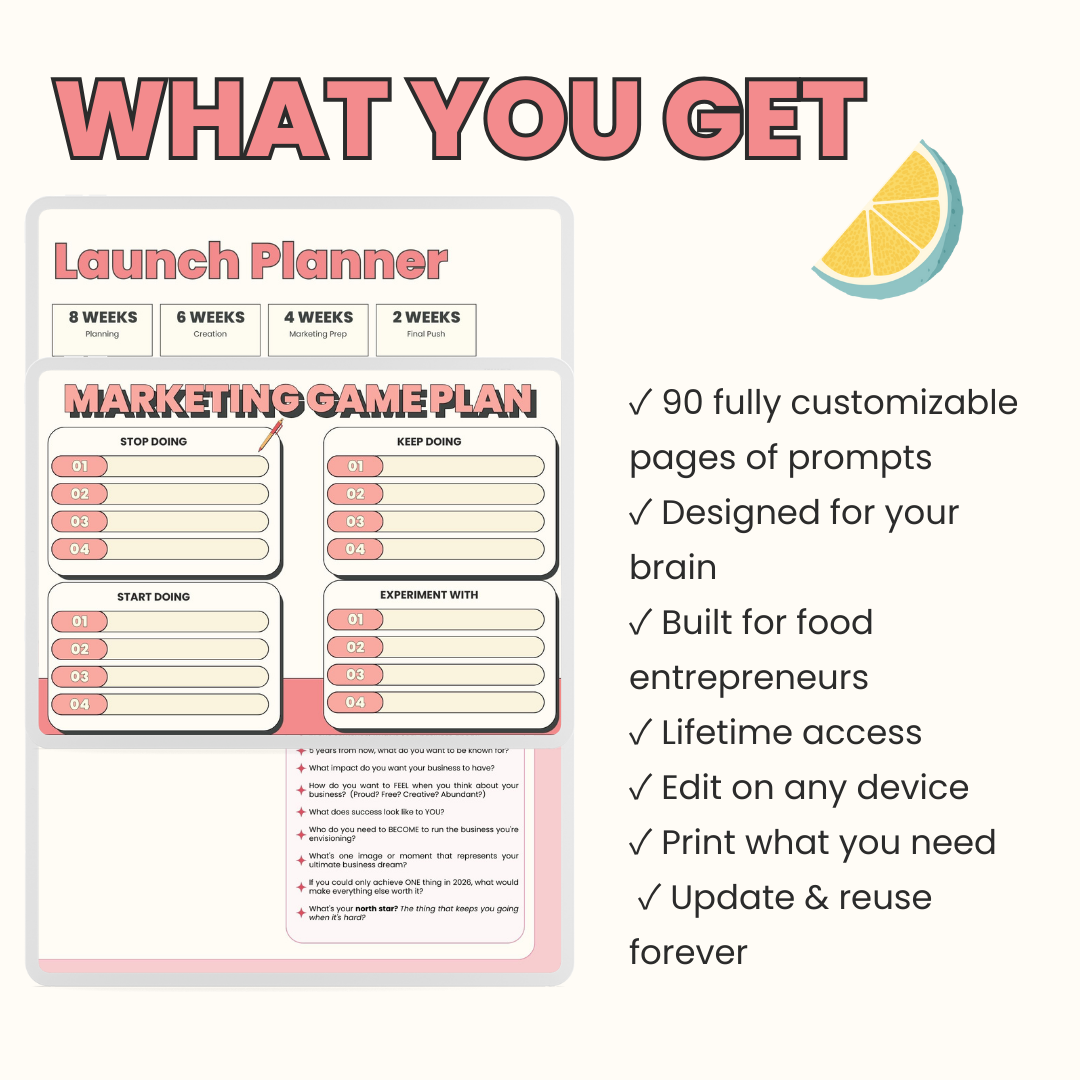 The 2026 Vision Board Planner