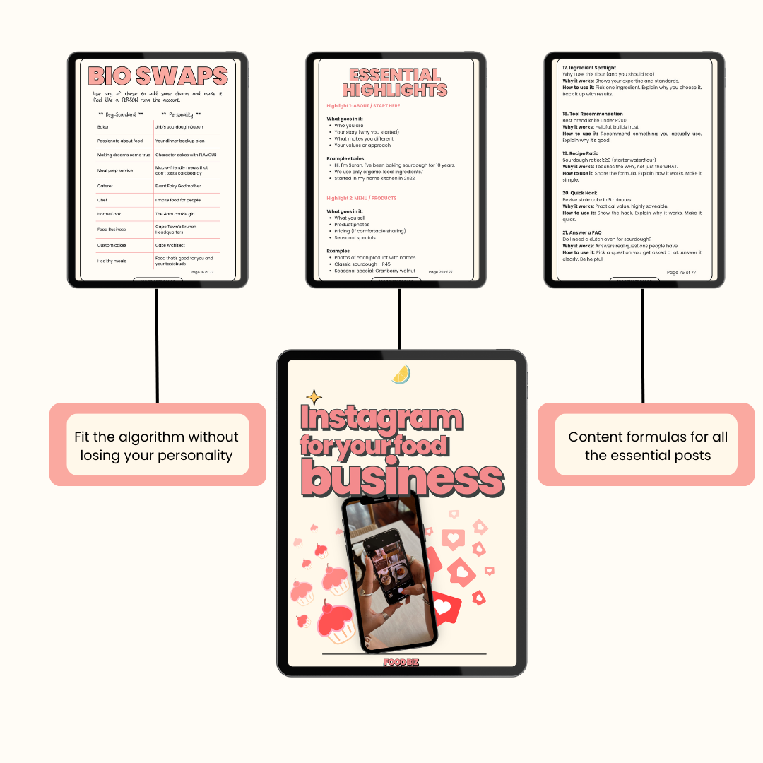 Instagram for your Food Business