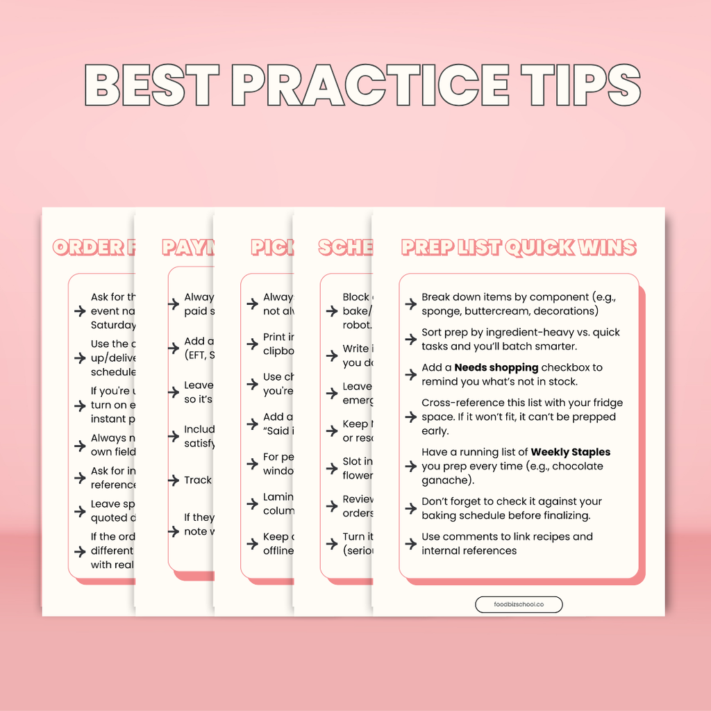 Home Bakery Starter Kit + Templates