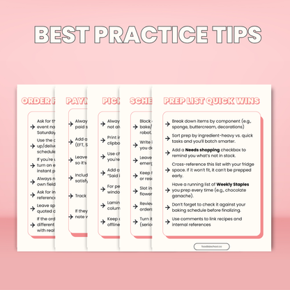 Home Bakery Starter Kit + Templates