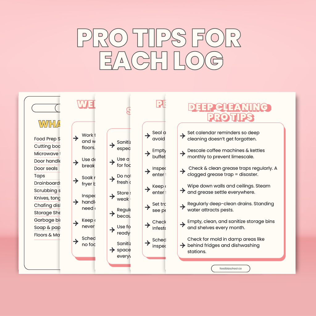 Kitchen Cleaning Hacks Packs + Templates Pro-Tips