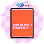 The SOP Guide and Template