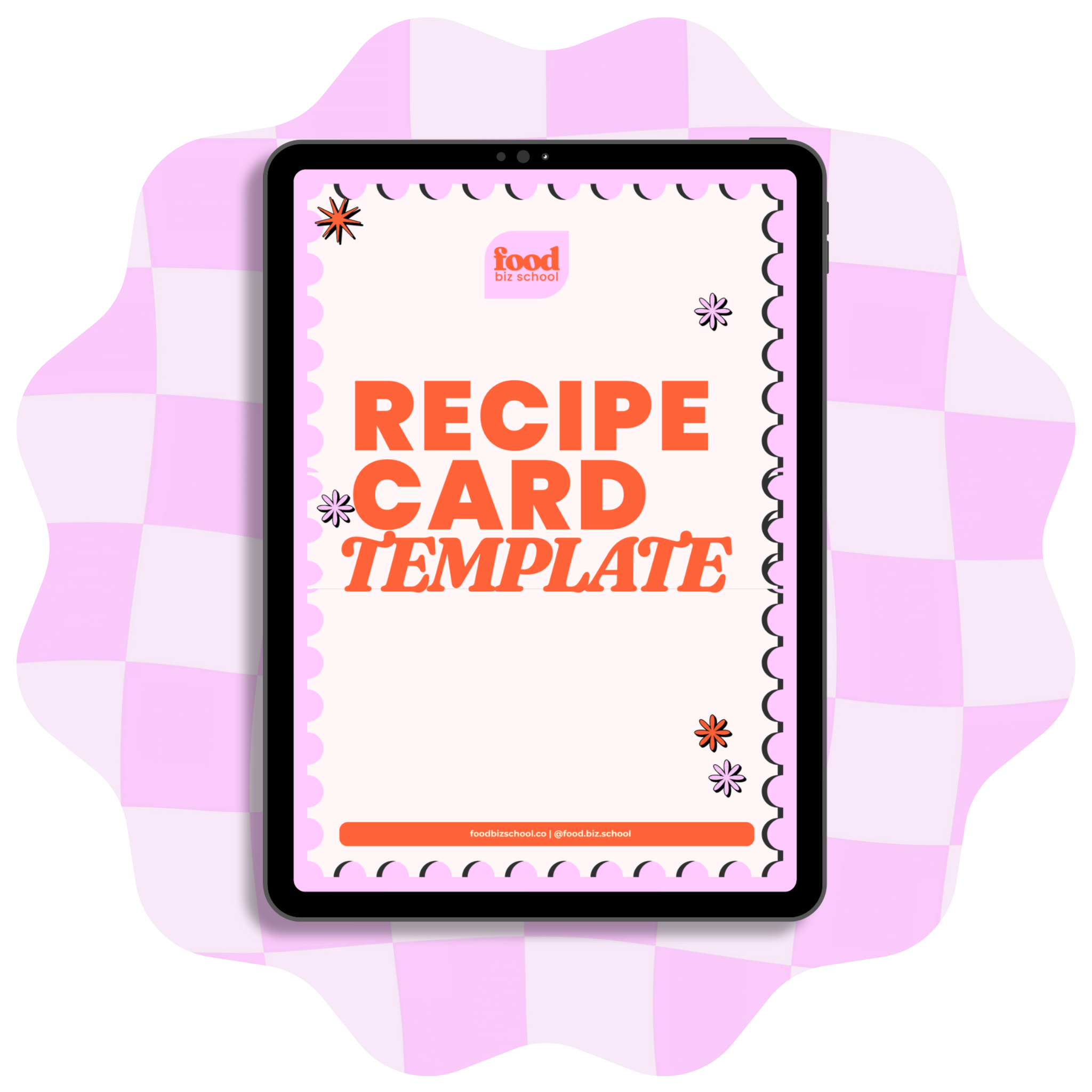 The Recipe Card Template