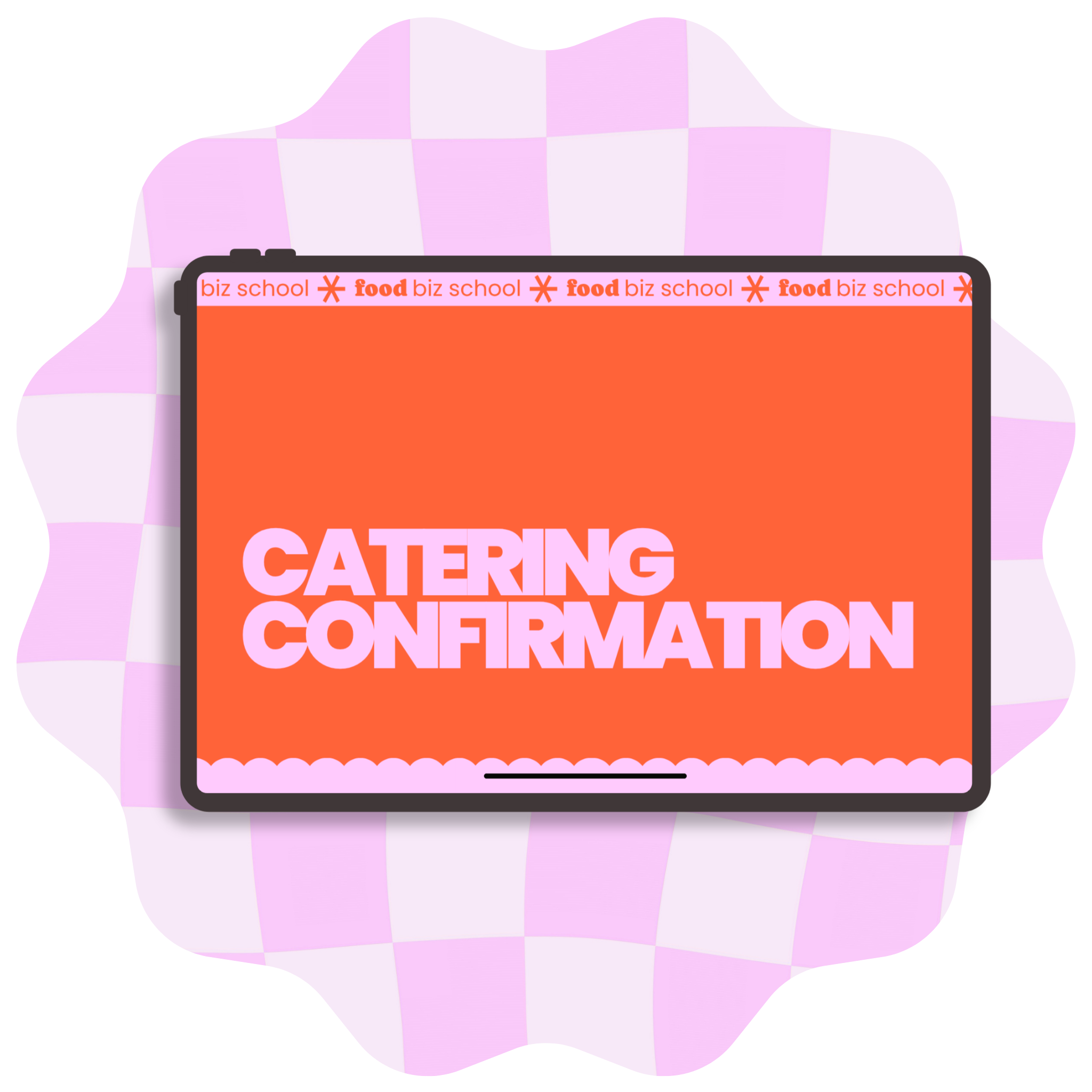 Catering Confirmation Form