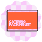 Catering Packing List