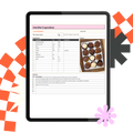 The Recipe Card Template