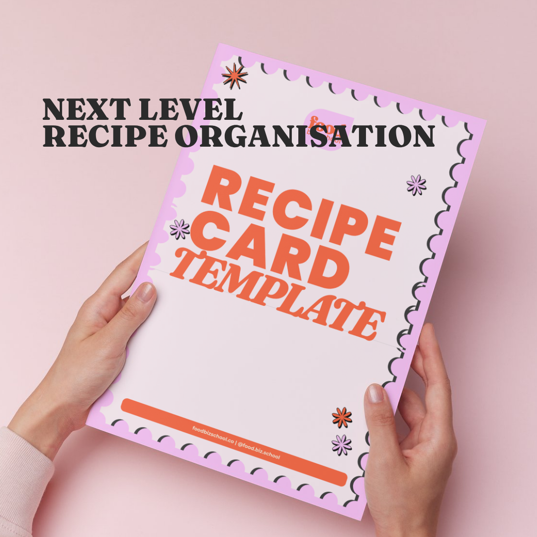 The Recipe Card Template