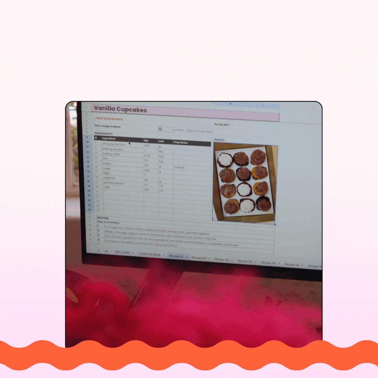 The Recipe Card Template